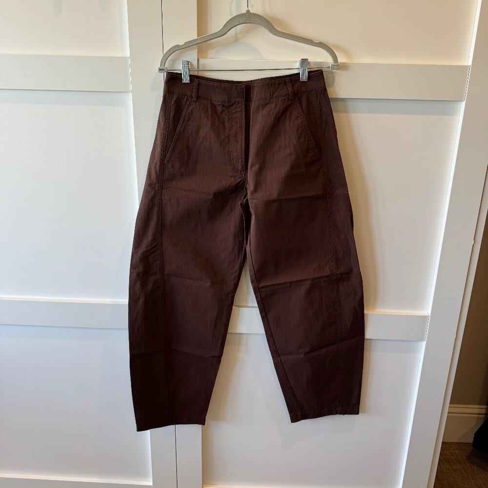 Abercrombie & Fitch Brown Barrel Pants 26L